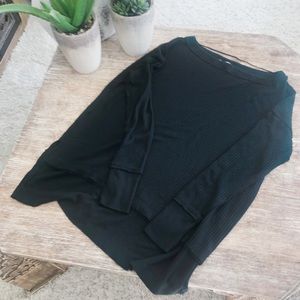 WE THE FREE OVERSIZED THERMAL TOP 💙✨